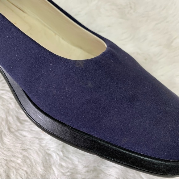 Salvatore Ferragamo Sport Blue Flats Size 7 1/2 AA - Picture 11 of 14